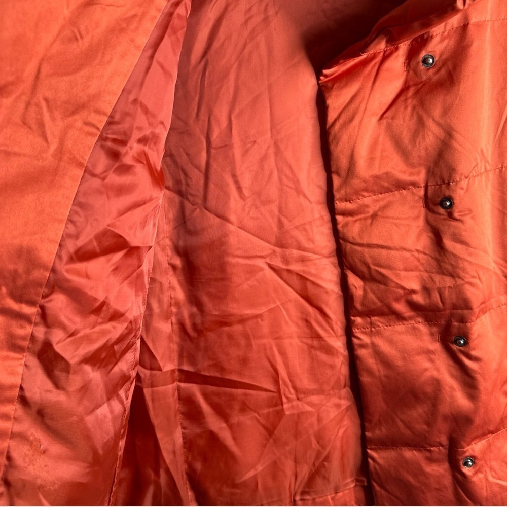 J. Jill Vibrant Orange Quilted Vest - Picture 6 of 8